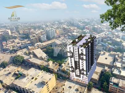 Plot # 5-D/3, Nazimabad, Khilafat Chowk, 5Bed, 1350sq ft, Apartment for Sale In 4 Year Easy Installment Plan | Prime Location