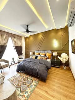 One Bed Furnished Apartment Available For Rent In Sector C Bahria Town Lahore