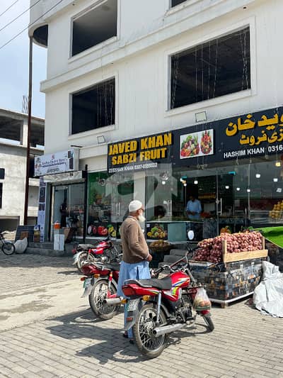 نیو سٹی - بلاک سی نیو سٹی,واہ میں 1 مرلہ Studio دکان 1.25 کروڑ میں برائے فروخت۔
