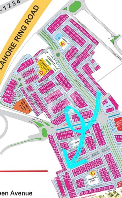 4 Marla commercialpkot Broadway phase 8 DHA Lahore