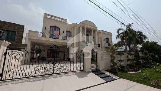 Full Basement Fully Furnished Brand New 2 Kanal Top Location Spanish Bungalow With Pool, Lift, Gym And Home Theatre Is Available In The Best Block Of DHA Lahore.
