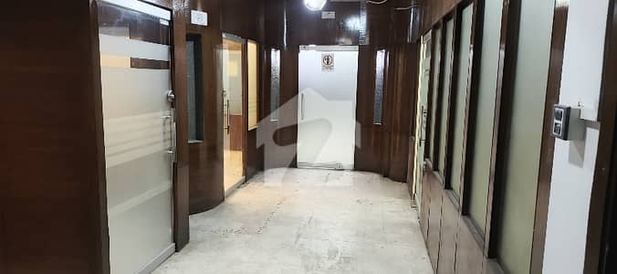 Sami furnished office available for rent at main shahra e faisal
