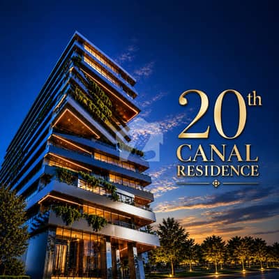 Own A Luxury 1-Bed Apartment With A Private Pool At 20 Canal Residence, Johar Town G-4, With A Booking Starting From Only PKR 16 Lakh