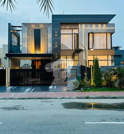 One kanal Ultra Advance Modern Smart Features Designer Brand New House Available For Sale Meeting With Direct Owner