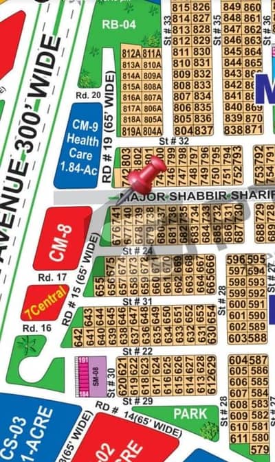 Corner + Extra Land + 80ft facing direct access 300ft