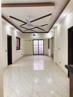 3 Bed Drawing Dining Well Maintained Flat For Rent