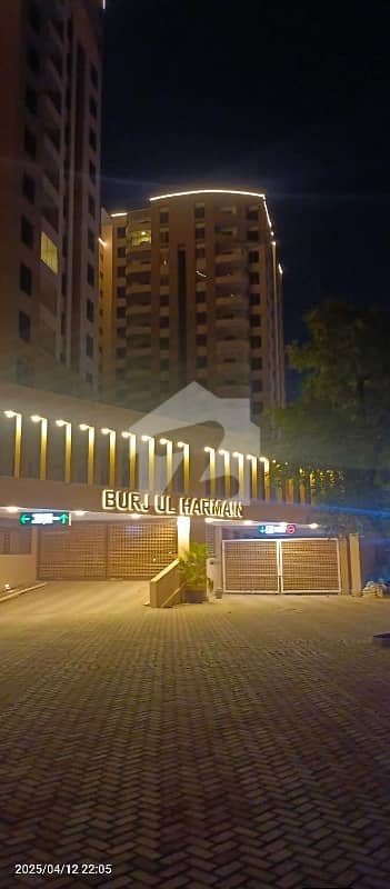 3 Bed Drawing Dining Spacious West Open Apartment For Rent Burj Al Harmain Scheme 33 Near Safoora Chowrangi