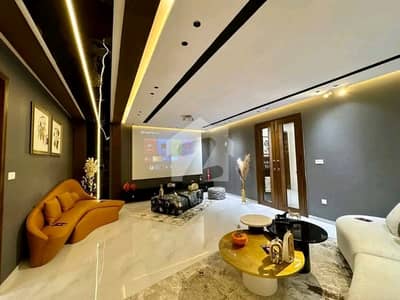 10 Marla Ultra Designer Furnished House Available For Rent In Phase 8 Bahria Town Rawalpindi