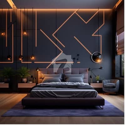 Fully Furnished 3 Bed Luxury Apartment for Sale on Easy Installments Prime Gulberg 3 Location