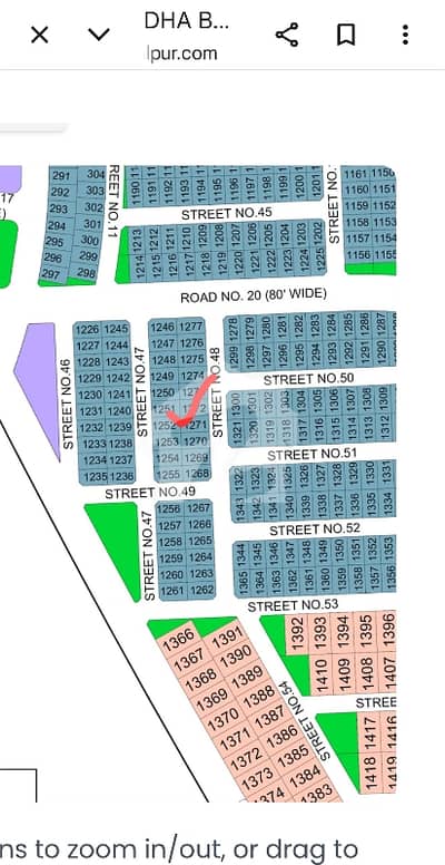 10 Marla Plot DHA Bahawalpur Near Park