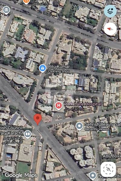 کلفٹن ۔ بلاک 5 کلفٹن,کراچی میں 4 کنال رہائشی پلاٹ 12.5 ارب میں برائے فروخت۔
