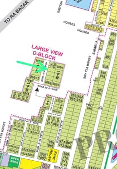 DHA Lahore Phase 6 C Block 10 Marla Possession Plot Available For Sale Block C Measuring 10 Marla Ready For Possession