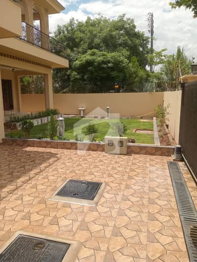 1 Kanal Ground Portion With Solar Panels, Brand New For Rent