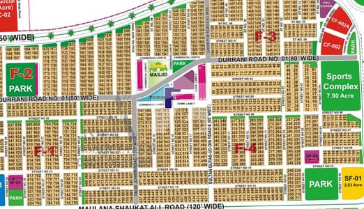 20 Marla Residential Plot In DHA Phase 1 - Sector F Is Available For Sale