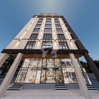 Shop For Sale On Mazzanine Floor In The OPUS Business Square, Johar Town Oppoite Global Village Best Prime Commercial Investment Opportunity