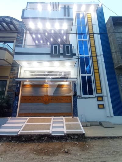 120 SQYD G+2 BRAND NEW DOUBLE STOREY HOUSE FOR SALE IN MODEL COLONY SHEET 27 NEAR AIRPORT AND MALIR CAN'T