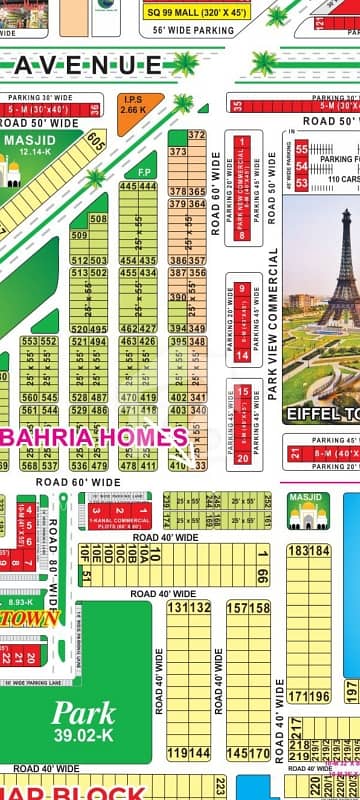 In Bahria Homes Corner Plot