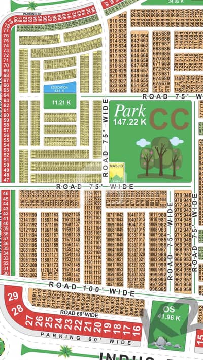 CC Block 5 Marla Plot For Sale Hot Location Best Investment