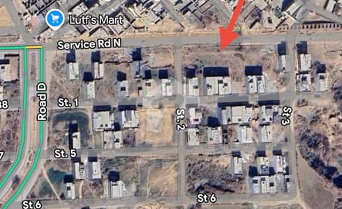 6 Marla Service Road Plot With Extra Land Available