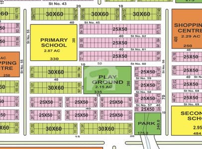 5 Marla Outclass Location Plot