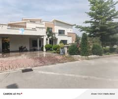 100% ORIGINAL Picture 2 Kanal Like Brand New With Luxury Modern Design With 25kv Solar Most Beautiful Facing Golf Sami Furnished Bungalow For Rent At Prime Location Of DHA Raya Lahore