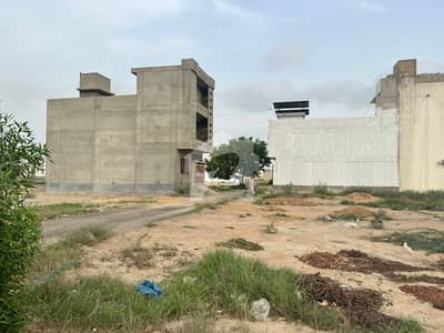 Vip Location West Open 120 Sq Yrds Residential Plot Is Available For Sale In Saadi Garden Block-2 Scheme-33 , Karachi.