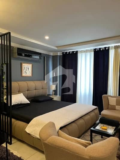 One Bed Furnished Apartment Available For Rent In Sector F Bahria Town Lahore