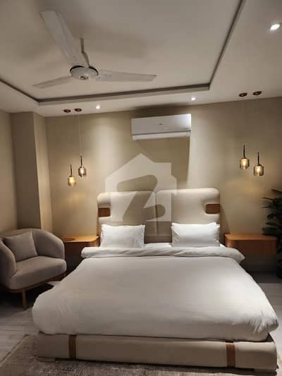 1 Bedroom Luxury Fully Furnished Apartment is Available For Rent in Bahria Town Lahore