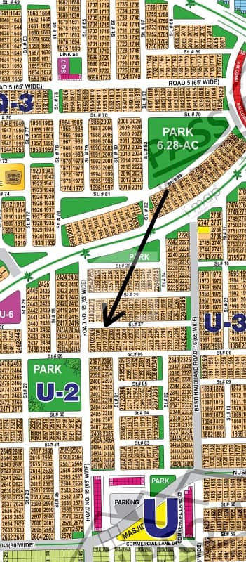 DHA Multan Sector U 1 Kanal Residential Plot Near To Park, Masjid And Commercial.