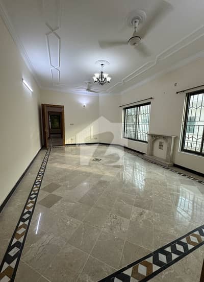 Sector F-10 Excellent House For Rent Double Unit House 6 Bedrooms Double Kitchen Specious Green Lawn Top Location 4 Bedrooms Plus Study Room
