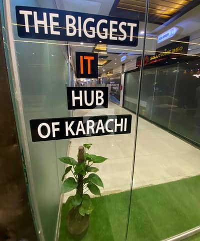PRIME LEASED OFFICE FOR SALE READY RENTAL INCOME MAIN RASHID MINHAS ROAD