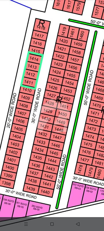 Overseas Block Single Belt 120 Sq Yd Plot Is Available For Sale