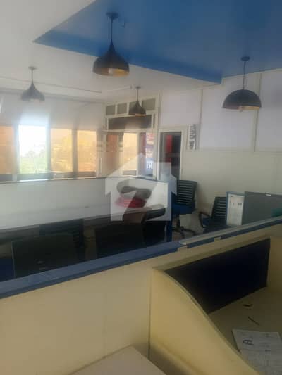 Semi Furnished Office For Rent 1150 Sqft On Main Shahra-E-Faisal Karachi