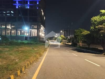 MAIN BOULEVARD PLOT 3 SIDES CORNER COMMERCIAL BEHIND AL HUDA INTERNATIONAL SCHOOL TOP CITY ISLAMABAD