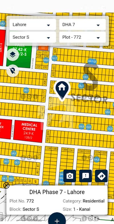 DHA Phase 7 Sector S 1 Kanal Plot For Sale Ideal Location Plot DHA Phase 7 Sector S 1 Kanal Plot For Sale Ideal Location Plot