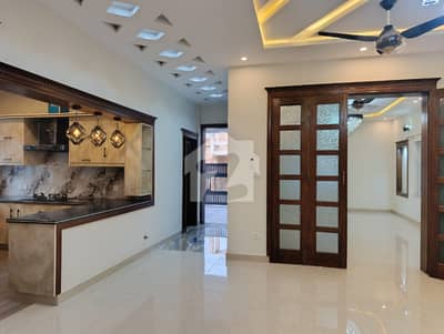 Brand New Corner, Modern Design 10 Marla Ground Portion Is Now Available For Rent In Top City 1, Islamabad