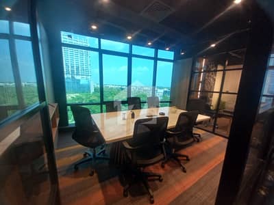 Fully Furnished Corner Office for Rent 1350 Sq. ft | Margalla Hill View