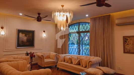 Elegant 1 Kanal Furnished Residence In Prime F-7 | 4 Beds | Servant Quarter | Perfect For Embassy Staff House For Rent