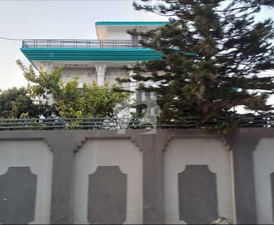 Beautiful Corner House+ Plot (Commercial Property) For Sale On Main Tulsa Road, Lalazar Rawalpindi.