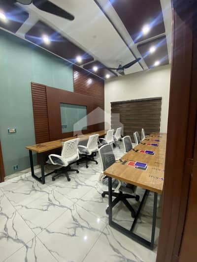 1000seq Ft Furnished Office With All Setup Office For Rent Hot Location Best For IT Call