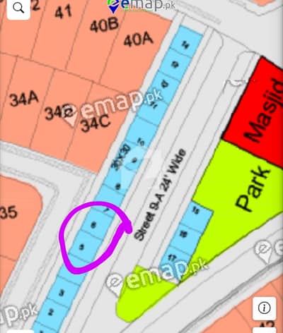 4 Marla Commercial Plot for Sale in DHA Phase 4 Rawalpindi Sector A Commercial | Park Facing | Ready for Construction