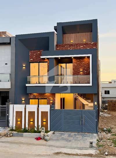 5 Marla (25x50) Brand New Double Unit House For Sale In Block C1 Mpchs Multi Garden B-17 Islamabad