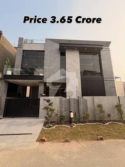 Corner Brand New 5-Marla Modern Marvel Elegant Bungalow For Sale At Super Hot Location