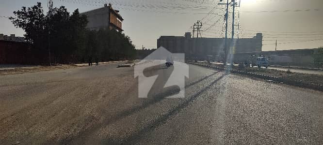 IDEAL LOCATION INDUSTRIAL LAND 2420 SQR. YDS HALF ACRE 80 WIDE ROAD PLOT FOR SALE IN BLOCK G SITE SUPER HIGHWAY INDUSTRIAL AREA PHASE 2 KARACHI