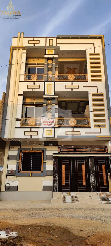 Brand New G+2 Lease House For Sale in Saadi Town Block 7