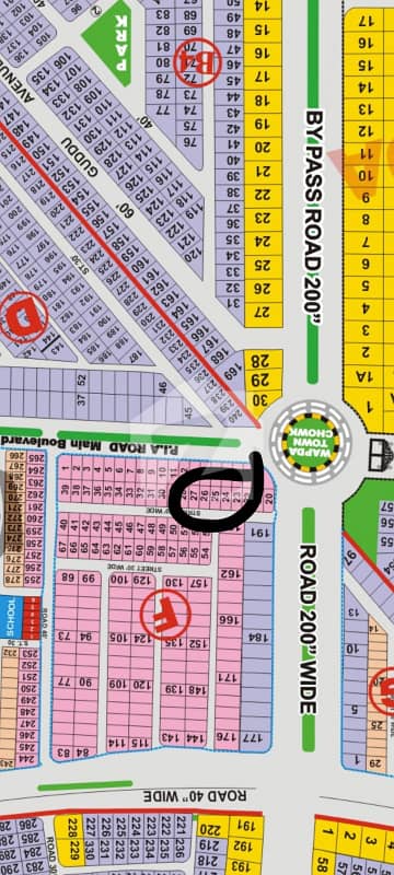 Pia Housing Society Lhr 15 Marla Plot For Sale