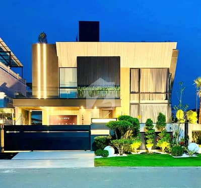 20 Marla Top Quality Build Luxurious Beautiful Ultra Modern Design Villa Sami Furnished With Basement For Sale In DHA Lahore Phase 7 Prime Location