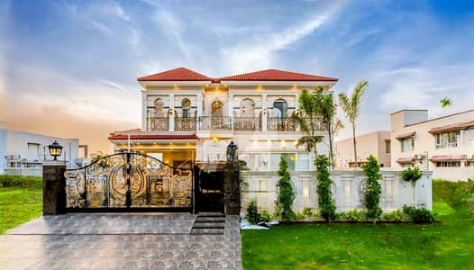 100% Original. 1 Kanal Top Quality Build Luxurious Beautiful Ultra Modern Design Villa Fully Furnished With Basement For Sale in DHA Lahore Phase 7 Prime Location, Near RAYA.