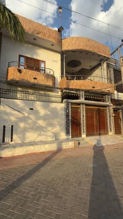 180 Sq Yards Double Storey Bungalow for Sale | Revenue Phase 1 | 6 Rooms | 12KV Solar Installed