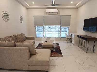 2 Bedroom Fully Furnished Ground Portion For Rent In F6 Islamabad